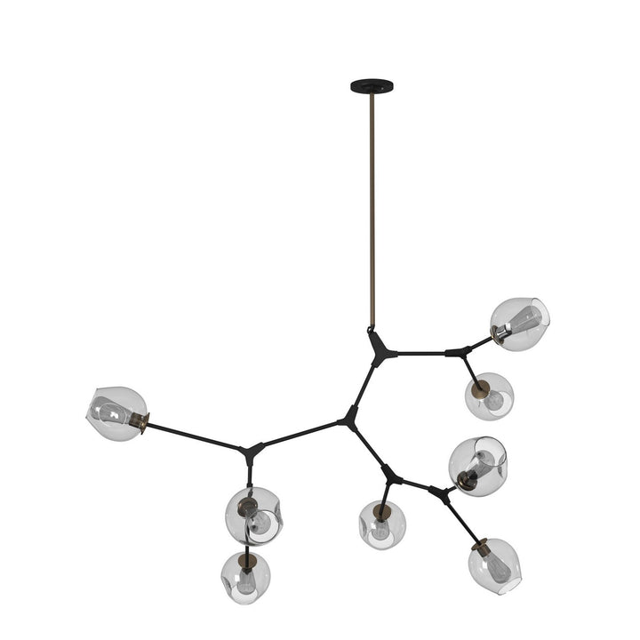 Artcraft Canada - JA14028VB - Eight Light Chandelier - Organic - Vintage Brass