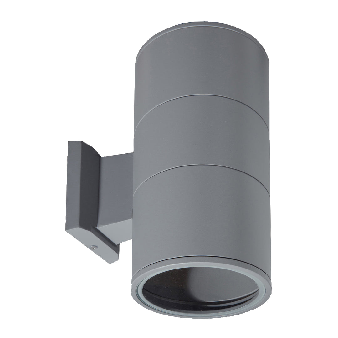Outdoor Two Light Outdoor Wall Mount in Grey - available from The Lighting Shoppe, trusted by Canadian homeowners