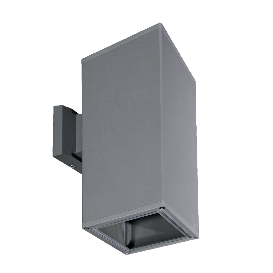 Outdoor Two Light Outdoor Wall Mount in Grey - available from The Lighting Shoppe, trusted by Canadian homeowners