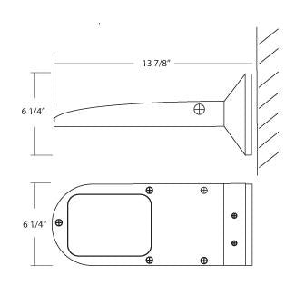 Eurofase Canada - 23250-017 - OUTDR,LED SCONCE,10W,680LM,BRZ - ARCHITECTURAL OUTDOOR - Architectural Bronze