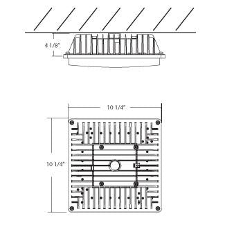 Eurofase Canada - 23251-014 - OUTDR,LED SURFACE,20W,BRONZE - ARCHITECTURAL OUTDOOR - Architectural Bronze