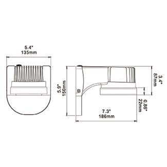 Eurofase Canada - 26079-011 - OUTDR,LED WALLMOUNT,ARCH BRZ - ARCHITECTURAL OUTDOOR - Architectual Bronze