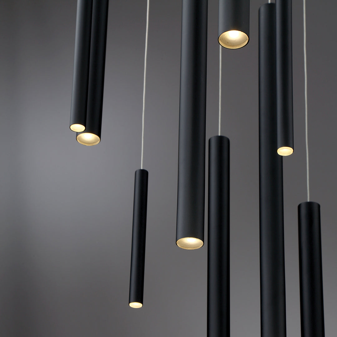 Eurofase Canada - 31446-013 - SANTANA-CHD-18LT-42IN-BK - SANTANA - Black
