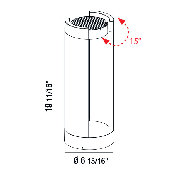 Eurofase Canada - 31922-029 - DANYON,LED BLRD,15W,20IN,GRPH - DANYON - Graphite Grey