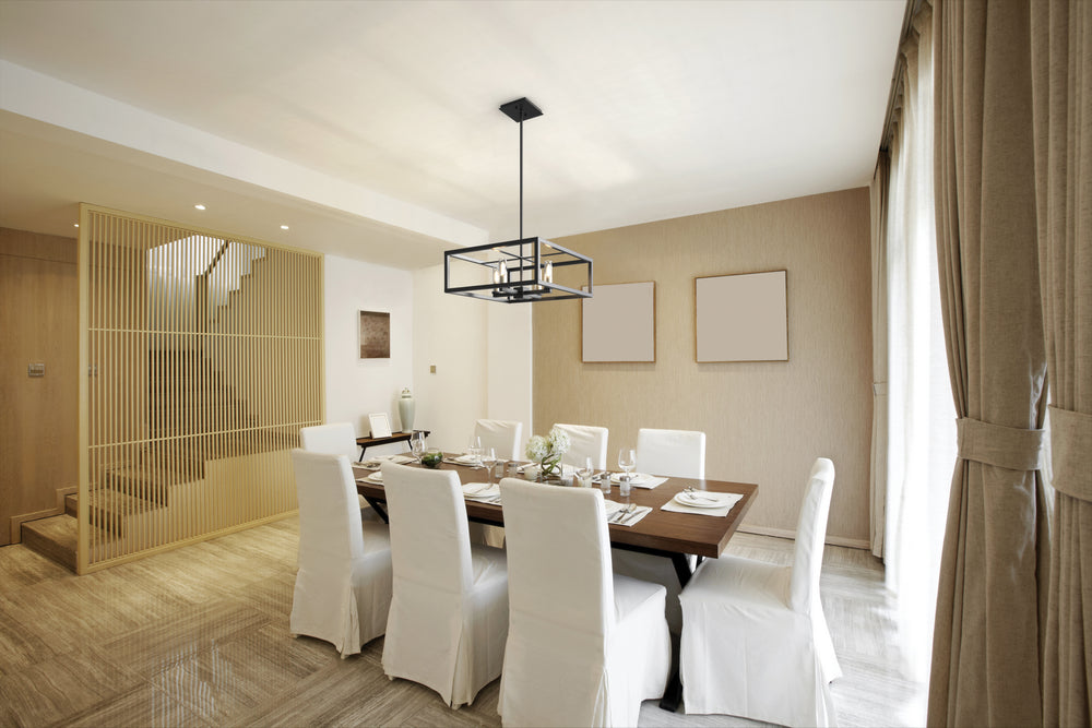 DVI Canada - DVP28120MF/GR-CL - Four Light Pendant - Sambre - Multiple Finishes And Graphite w/Clear Glass