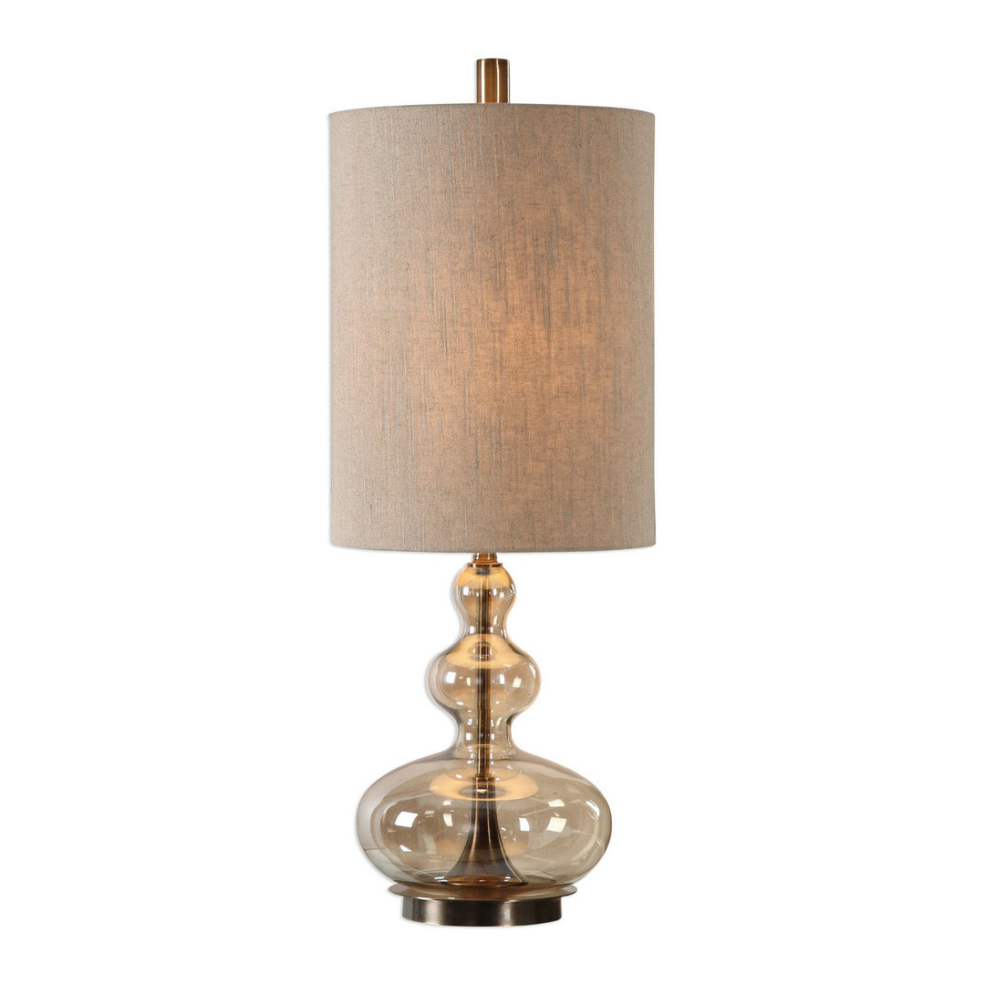 Formoso One Light Table Lamp in Antique Brass Steel - available from The Lighting Shoppe, trusted by Canadian homeowners