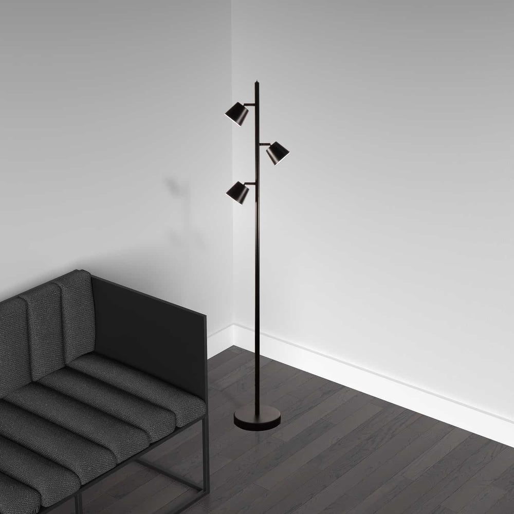 Dainolite Canada - 625LEDF-BK - LED Floor Lamp - Modern - Black
