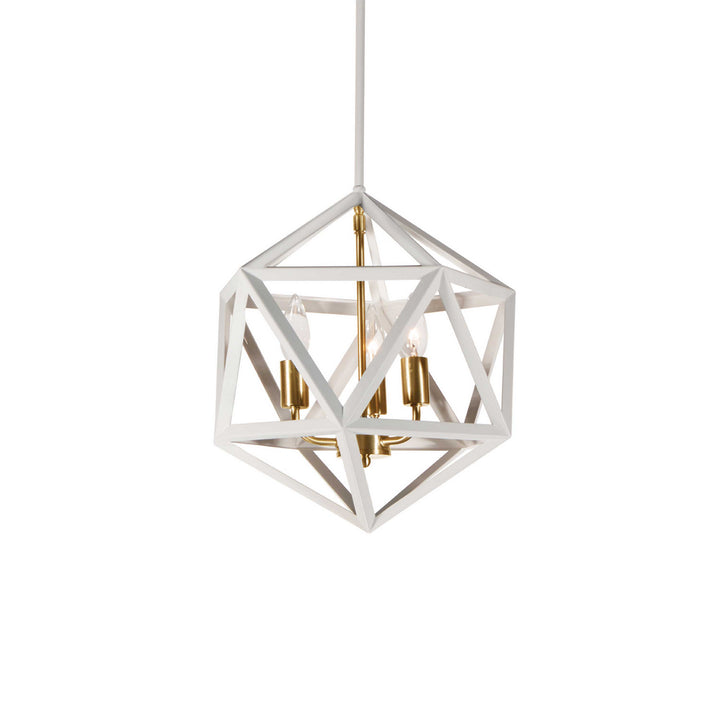 Dainolite Canada - ARC-143C-WH-VB - Three Light Chandelier - Archello - White