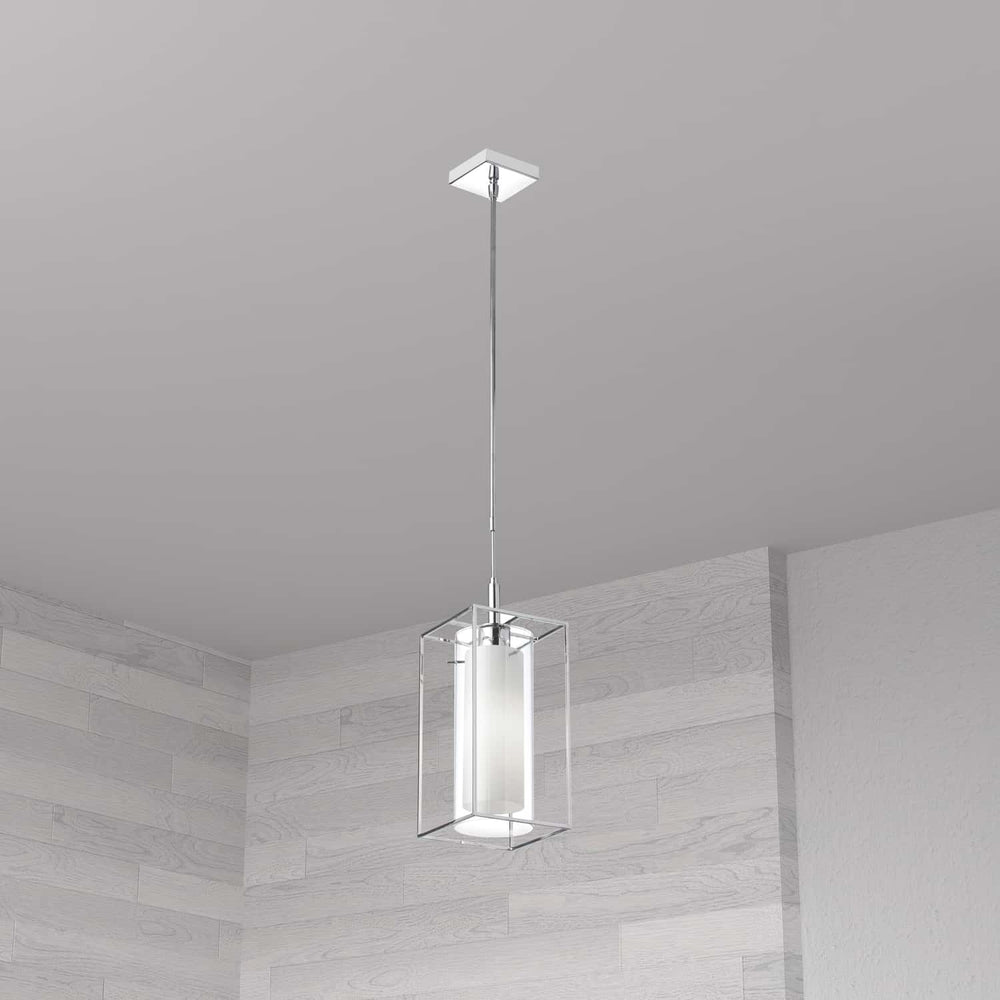 Dainolite Canada - CBE-61P-PC - One Light Pendant - Cubo - Polished Chrome