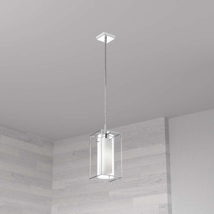 Dainolite Canada - CBE-61P-PC - One Light Pendant - Cubo - Polished Chrome