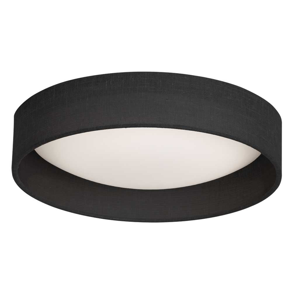 CFLD LED Flush Mount in Black - available from The Lighting Shoppe, trusted by Canadian homeowners