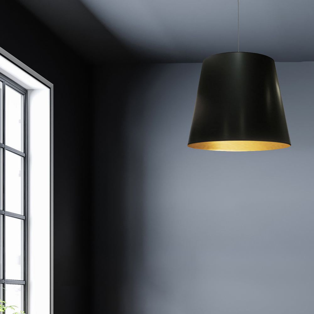 Dainolite Canada - OD-M-698 - One Light Pendant - Oversized Drum - Black