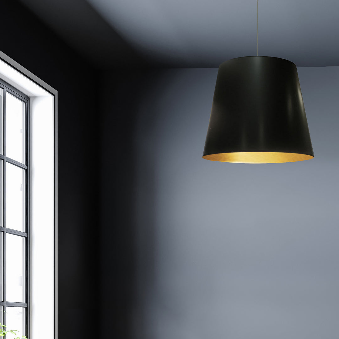 Dainolite Canada - OD-M-698 - One Light Pendant - Oversized Drum - Black