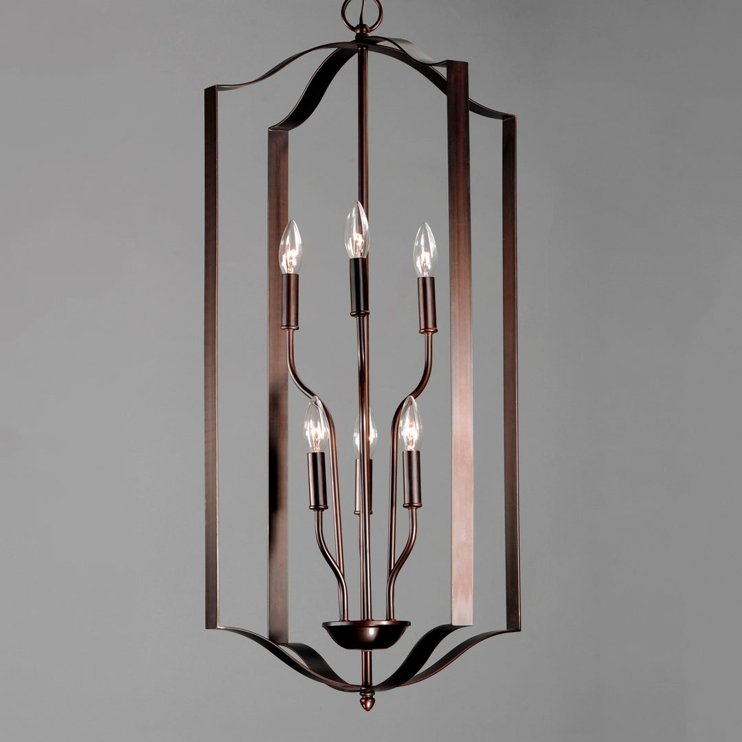Maxim - 10038OI - Six Light Chandelier - Provident - Oil Rubbed Bronze
