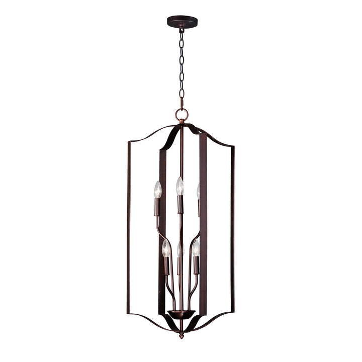 Maxim - 10038OI - Six Light Chandelier - Provident - Oil Rubbed Bronze