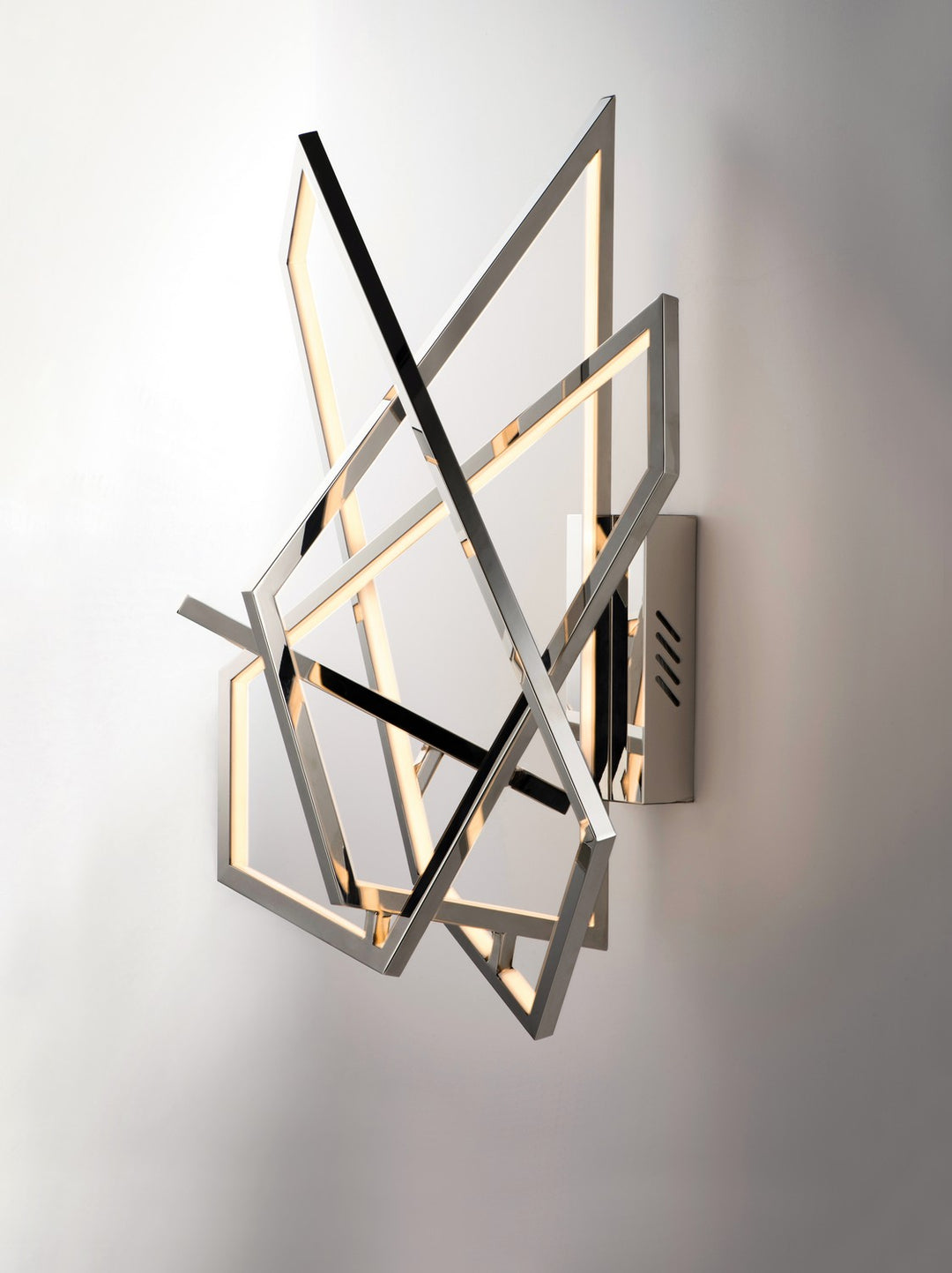 ET2 - E22674-PC - LED Wall Sconce - Trapezoid - Polished Chrome