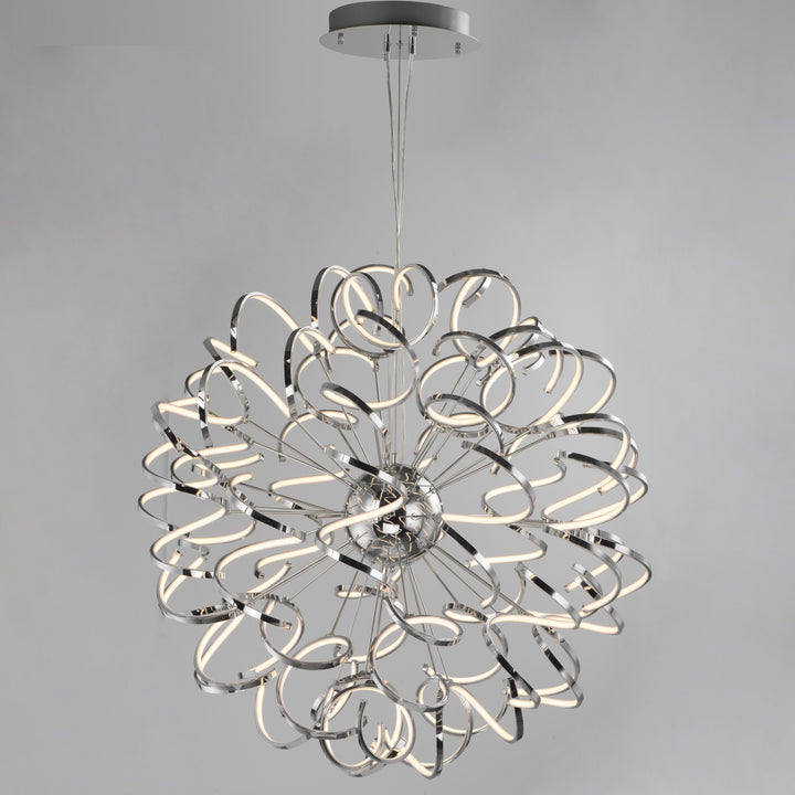 ET2 - E21413-PC - LED Pendant - Chaos - Polished Chrome