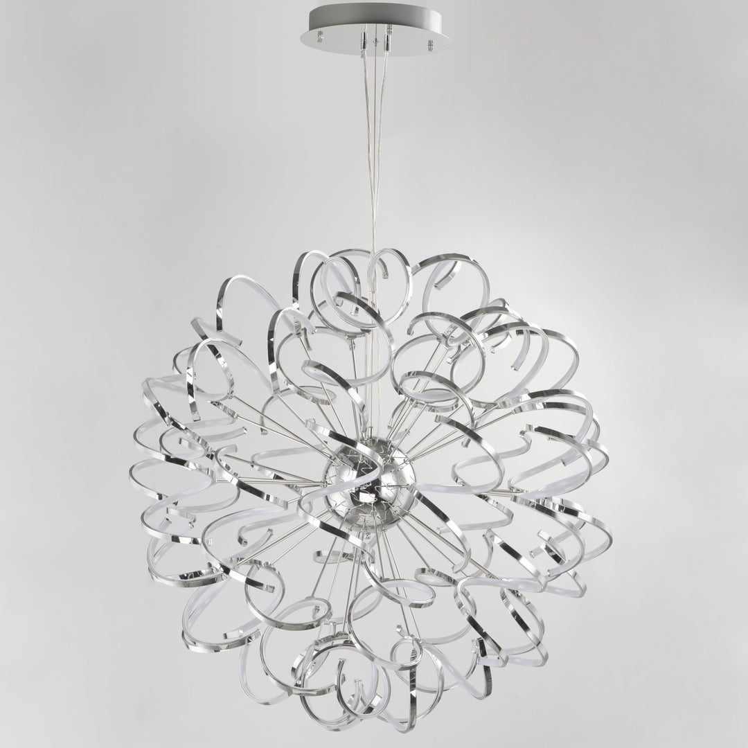 ET2 - E21413-PC - LED Pendant - Chaos - Polished Chrome