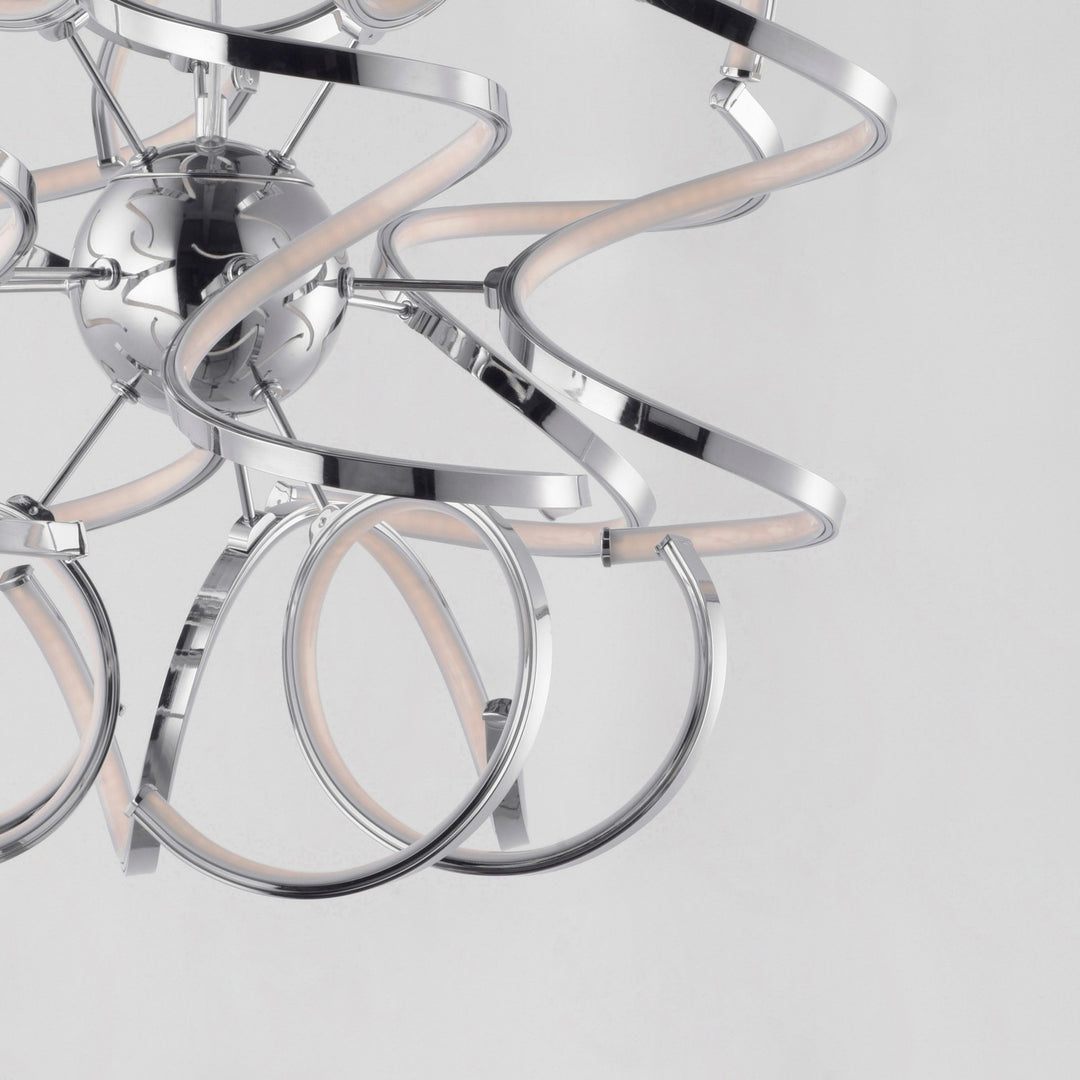 ET2 - E21411-PC - LED Pendant - Chaos - Polished Chrome