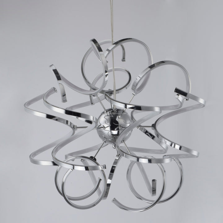 ET2 - E21411-PC - LED Pendant - Chaos - Polished Chrome