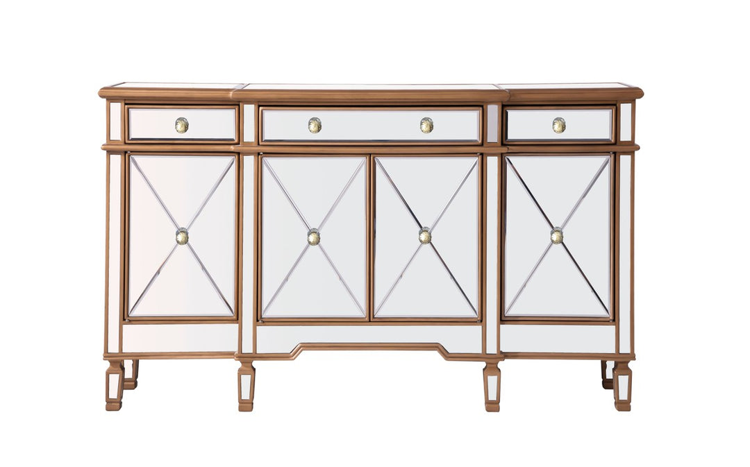 Contempo Cabinet in Hand Rubbed Antique Gold - available from The Lighting Shoppe, trusted by Canadian homeowners