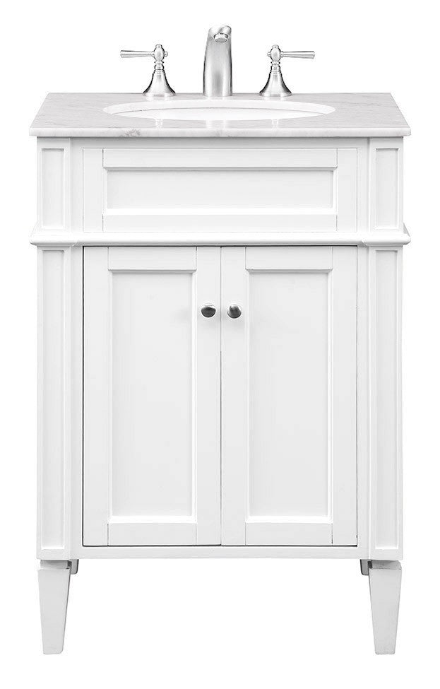 Elegant Lighting - VF-1026 - Single Bathroom Vanity Set - Park Ave - white