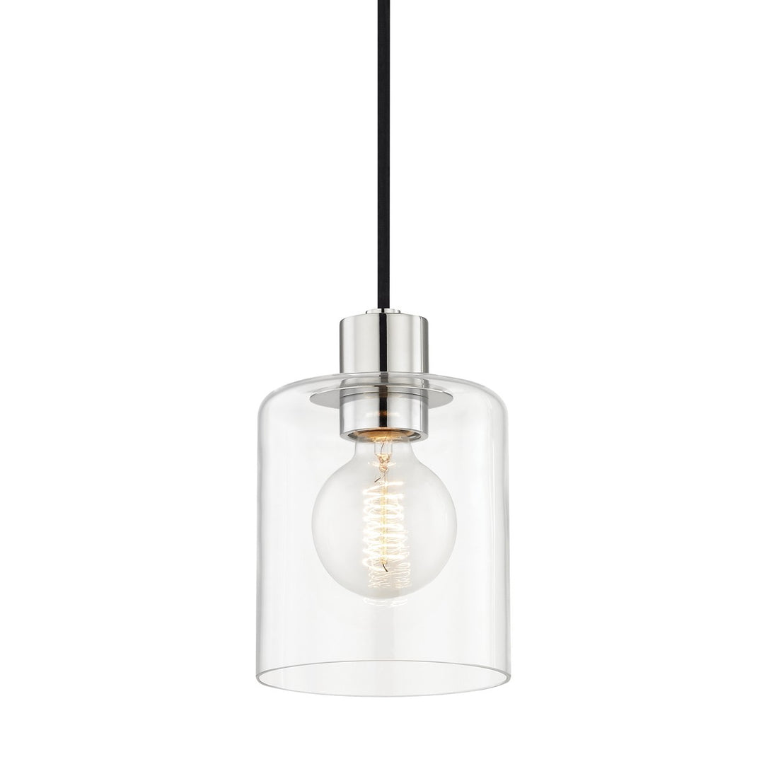 Neko One Light Pendant in Polished Nickel - available from The Lighting Shoppe, trusted by Canadian homeowners