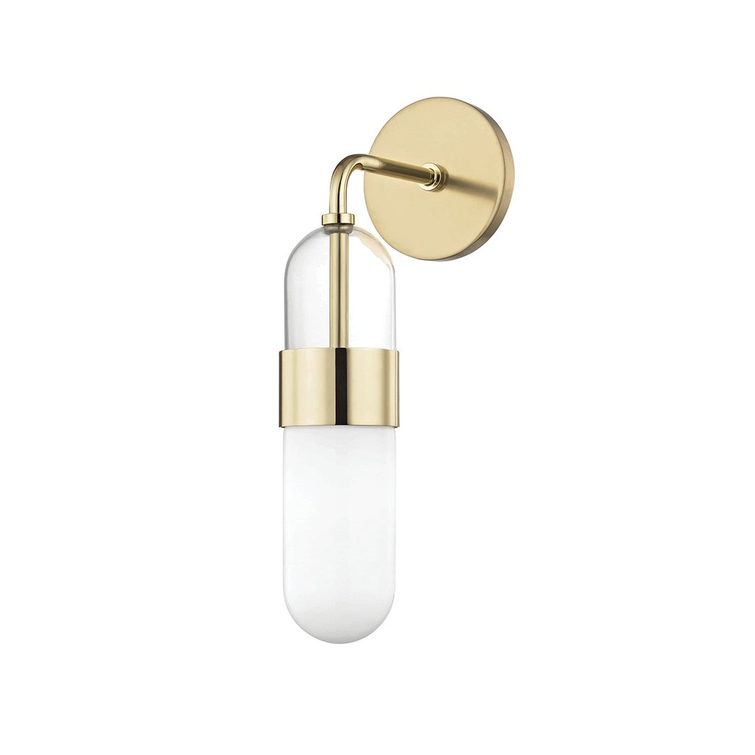 Emilia LED Wall Sconce in Polished Brass - available from The Lighting Shoppe, trusted by Canadian homeowners