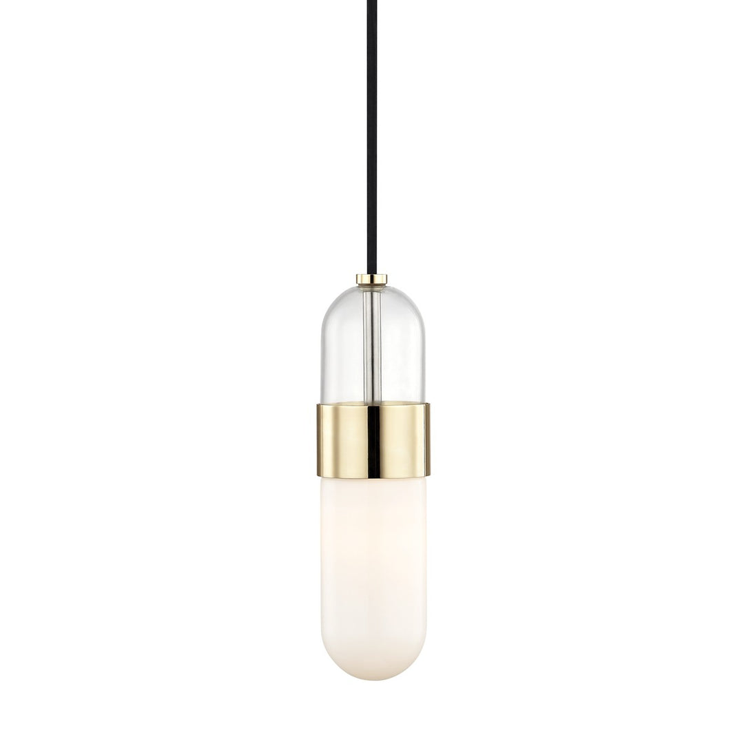 Emilia LED Pendant in Polished Brass - available from The Lighting Shoppe, trusted by Canadian homeowners