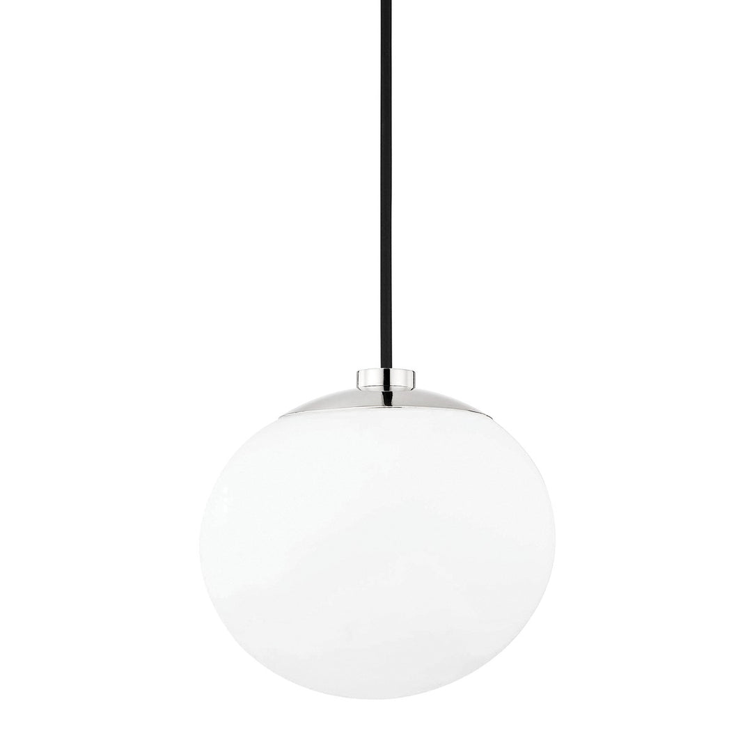 Estee One Light Pendant in Polished Nickel - available from The Lighting Shoppe, trusted by Canadian homeowners