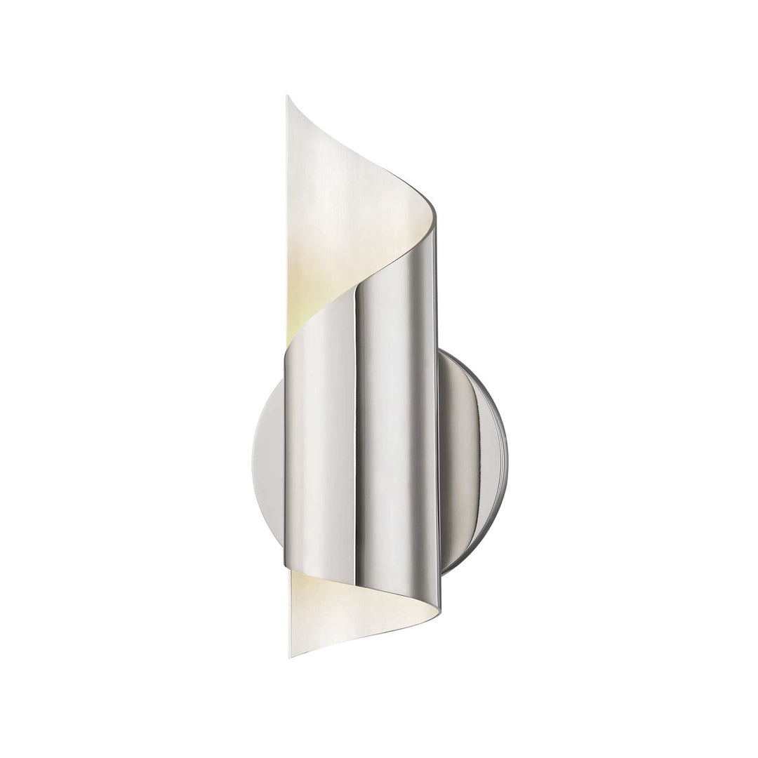 Evie LED Wall Sconce in Polished Nickel - available from The Lighting Shoppe, trusted by Canadian homeowners