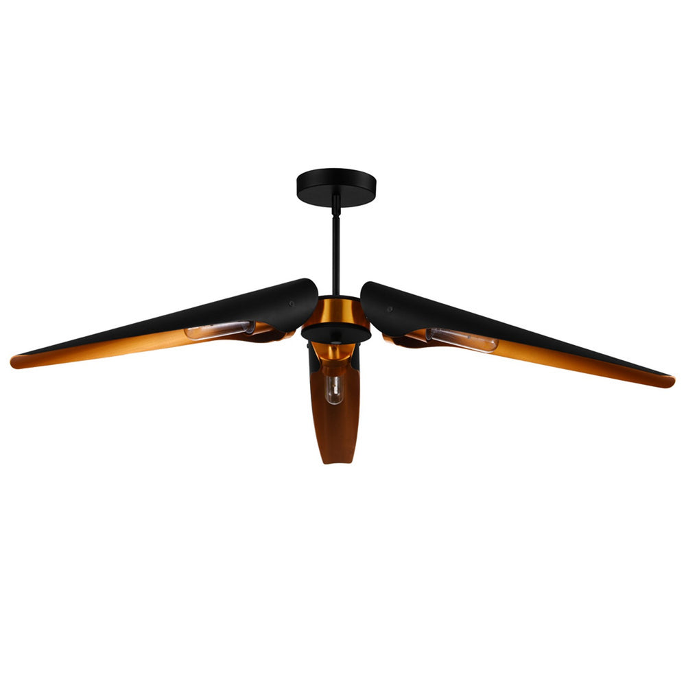 CWI Lighting Canada - 1019P39-3-143 - Three Light Chandelier - Amar - Matte Black