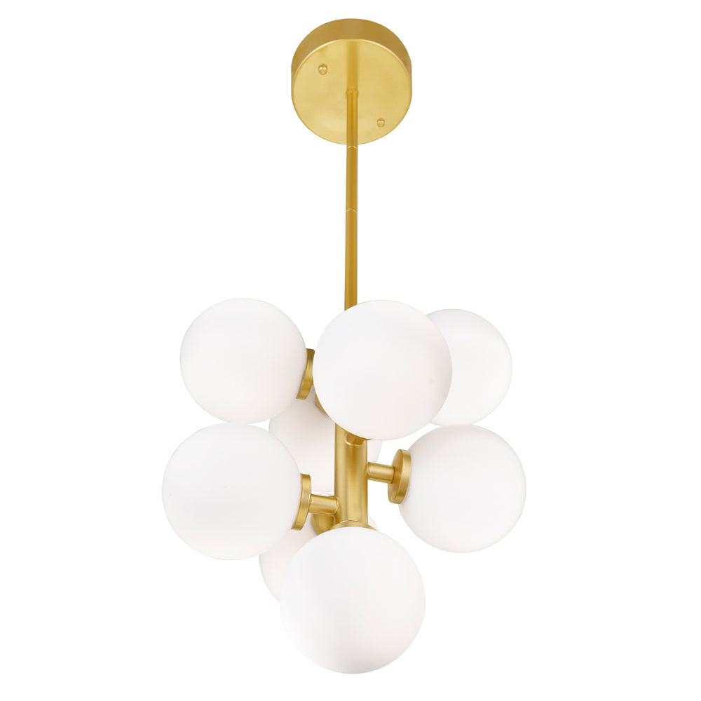 CWI Lighting Canada - 1020P12-8-602 - LED Pendant - Arya - Satin Gold