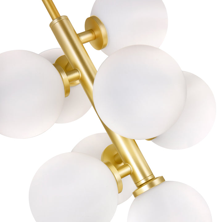 CWI Lighting Canada - 1020P12-8-602 - LED Pendant - Arya - Satin Gold