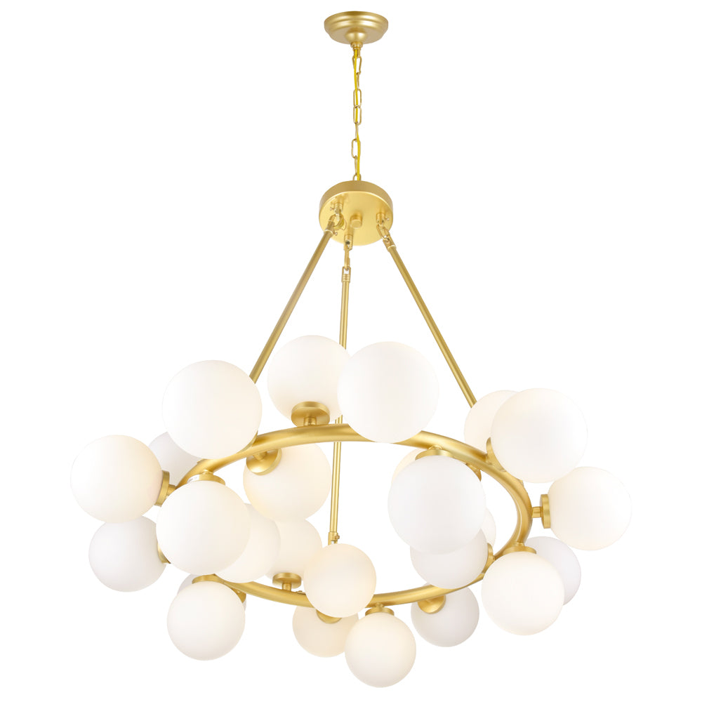 CWI Lighting Canada - 1020P26-25-602 - LED Chandelier - Arya - Satin Gold
