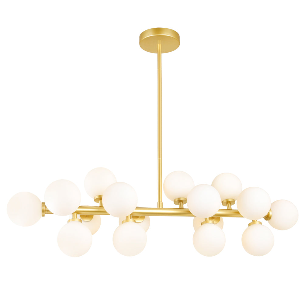 CWI Lighting Canada - 1020P36-16-602 - LED Chandelier - Arya - Satin Gold