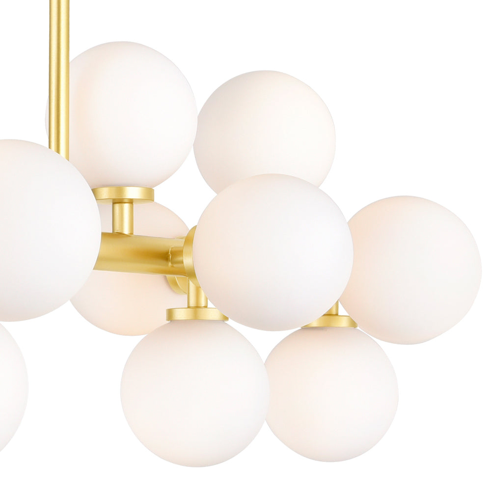 CWI Lighting Canada - 1020P36-16-602 - LED Chandelier - Arya - Satin Gold