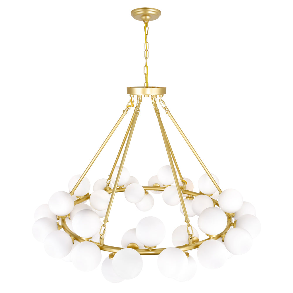 CWI Lighting Canada - 1020P39-45-602 - LED Chandelier - Arya - Satin Gold