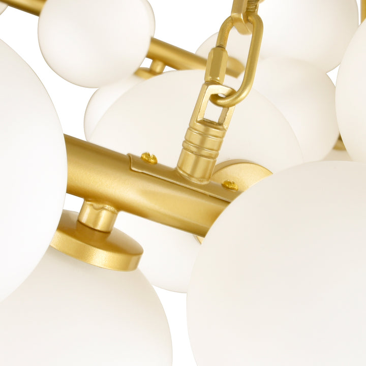 CWI Lighting Canada - 1020P39-45-602 - LED Chandelier - Arya - Satin Gold