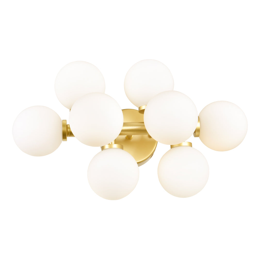 Arya LED Wall Sconce in Satin Gold - available from The Lighting Shoppe, trusted by Canadian homeowners