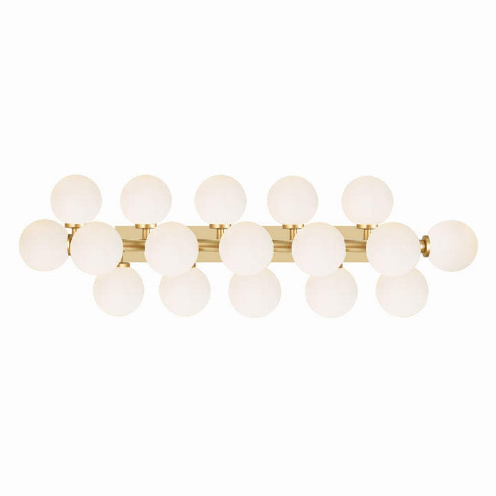 Arya LED Wall Sconce in Satin Gold - available from The Lighting Shoppe, trusted by Canadian homeowners
