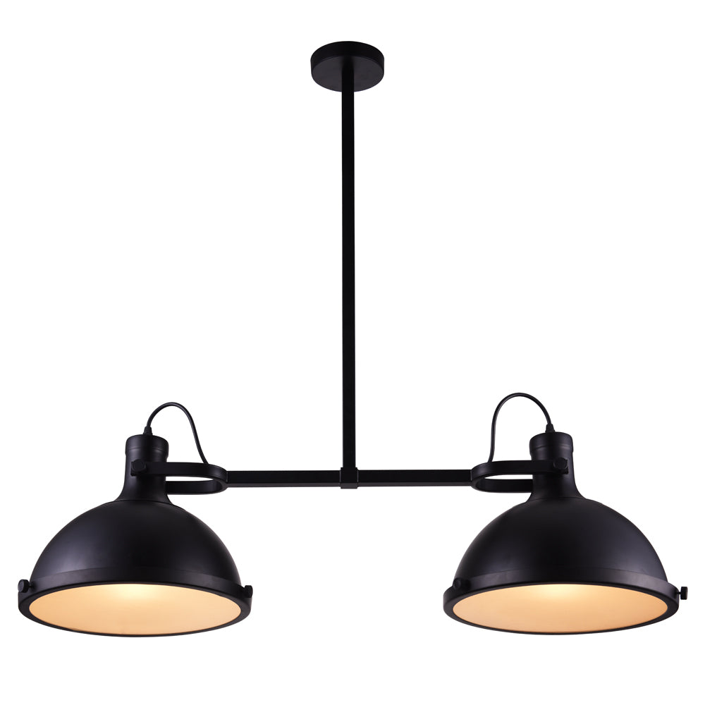 CWI Lighting Canada - 9760P37-2-101 - Two Light Island Chandelier - Strum - Black