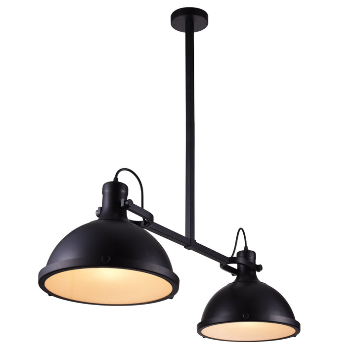 CWI Lighting Canada - 9760P37-2-101 - Two Light Island Chandelier - Strum - Black