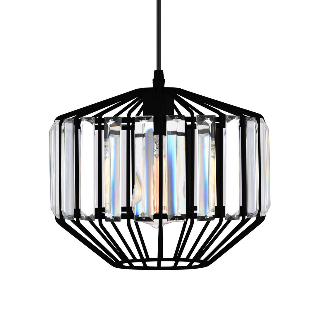 CWI Lighting Canada - 9942P10-1-101-A - One Light Pendant - Alethia - Black