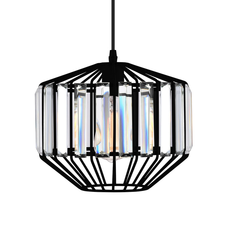CWI Lighting Canada - 9942P10-1-101-A - One Light Pendant - Alethia - Black