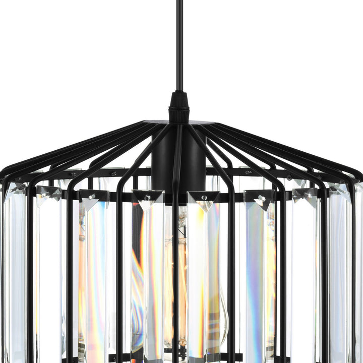 CWI Lighting Canada - 9942P10-1-101-A - One Light Pendant - Alethia - Black