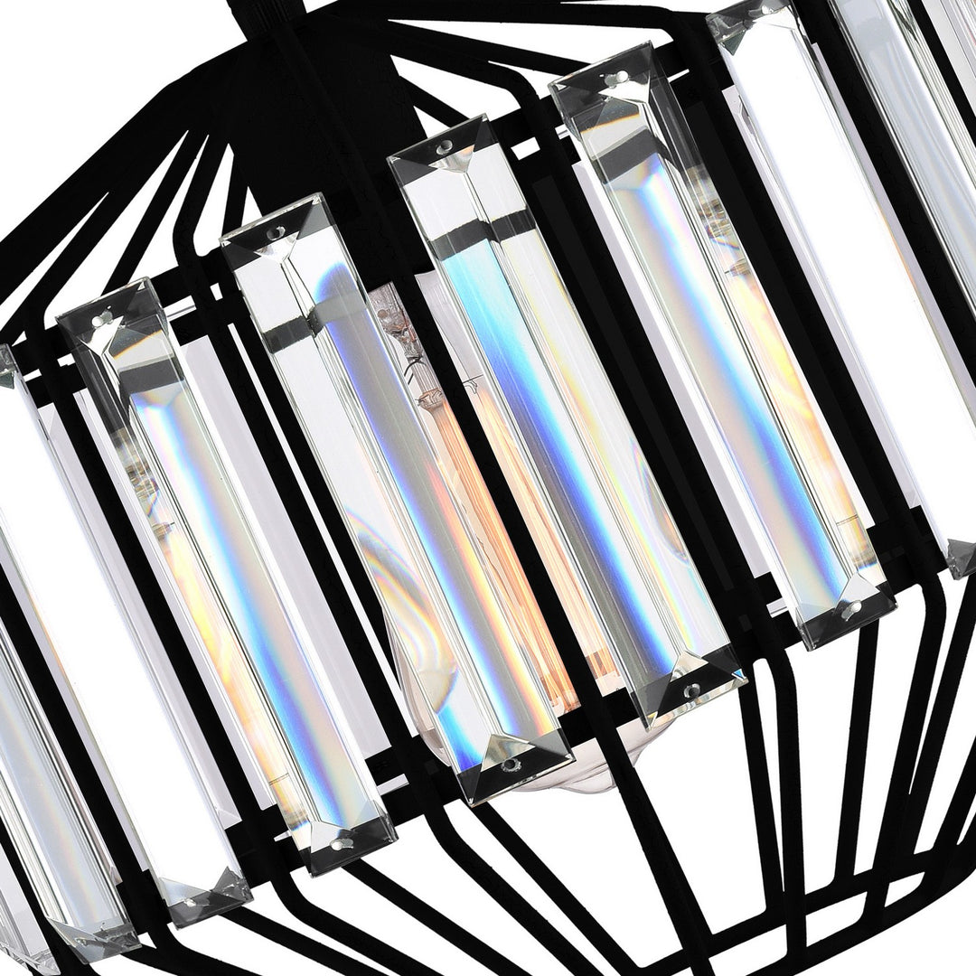 CWI Lighting Canada - 9942P10-1-101-A - One Light Pendant - Alethia - Black