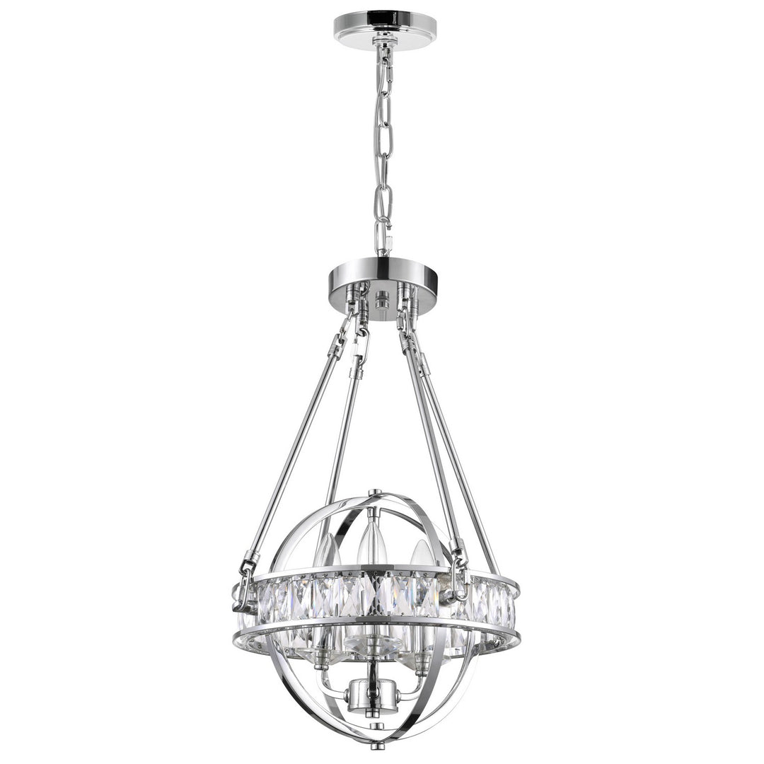 CWI Lighting Canada - 9957P12-3-601 - Three Light Mini Chandelier - Arkansas - Chrome
