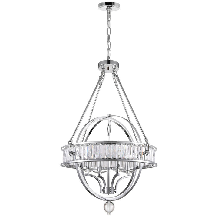 CWI Lighting Canada - 9957P20-4-601 - Four Light Chandelier - Arkansas - Chrome