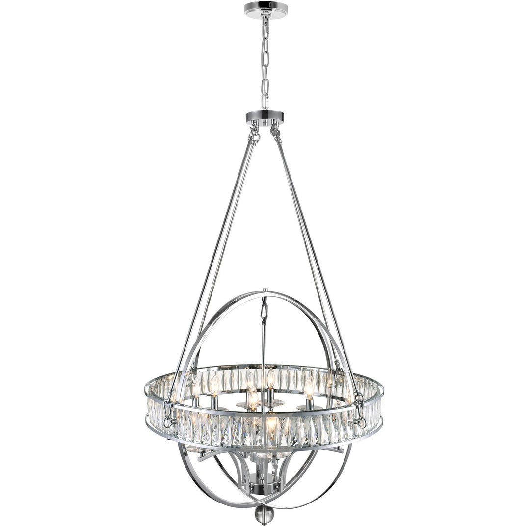CWI Lighting Canada - 9957P42-12-601 - 12 Light Chandelier - Arkansas - Chrome